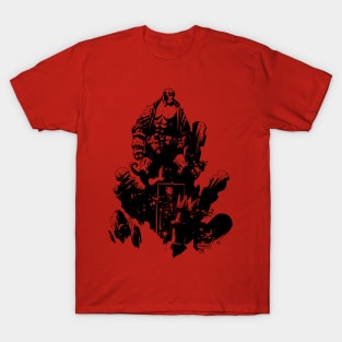 HELLBOY - Chained coffin T-Shirt